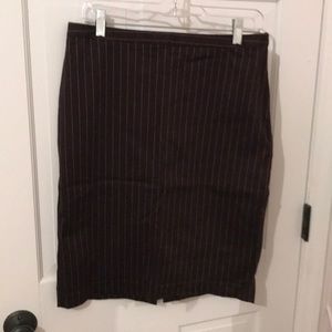 Banana Republic Pin-Stripe Pencil Skirt